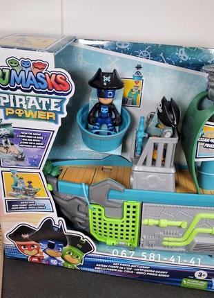 Герої в масках піратський корабель pj masks pirate battleship