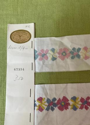 Вінтажна швейцарська вишивки3 фото