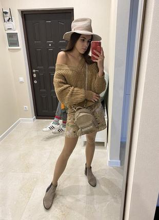 Сукня mango сафарі сарафан з льону 5