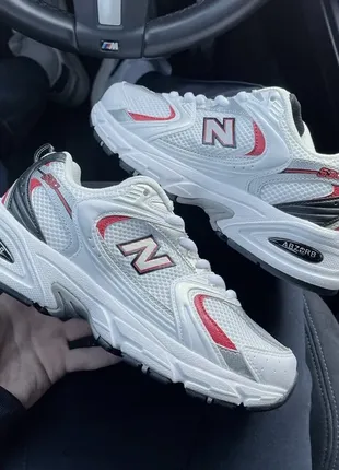 Кросівки 530 Footwear silver red, розпродаж❤