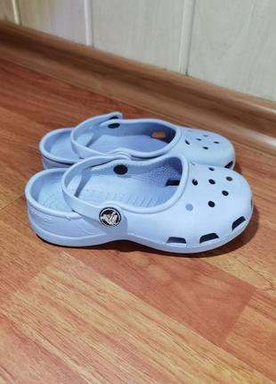 Босоніжки сандалі сабо крокси crocs (c10/с11)2 фото