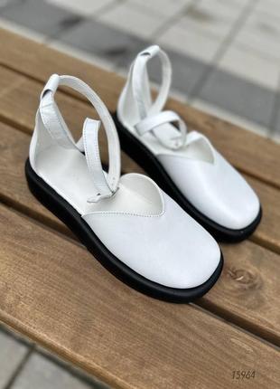 Босоножки из натуральной кожи