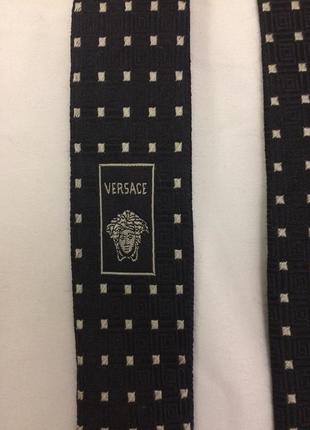 Versace галстук 100% шёлк