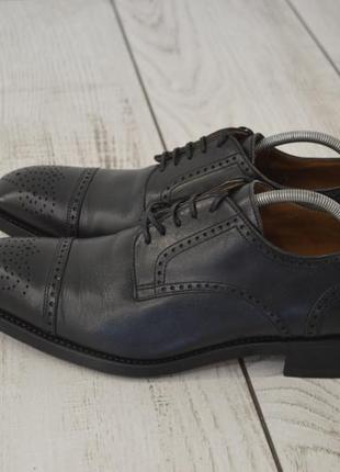 Lendvay & schwarcz чоловічі шкіряні туфлі чорного кольору оригінал 40 40.5 розмір3 фото