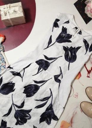 Сукня lina tomei, 100% льон, розмір м, італія5 фото