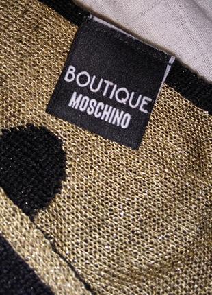 Moschino boutique шарф 200*60 оригинал шерсть палантин5 фото