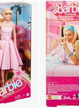 Розовый сарафан в клетку с поясом y2k barbie8 фото