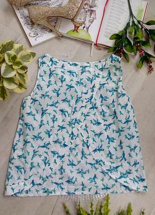 Невероятно красивая оригинальная блузка блузка кофточка с птицами колибри с открытой спиной4 фото