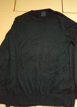 Джемпер-светр чорний легенький чоловічий