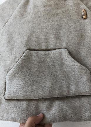Дуже красива тепла курточка пальто zara  -  2-3 роки стан відмінний заміри по запиту3 фото
