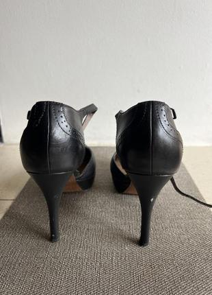 Туфли черные, р.393 фото
