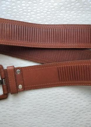 Шкіряний пояс ремінь новий