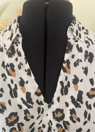 Леопардова блуза ребашка лео3 фото