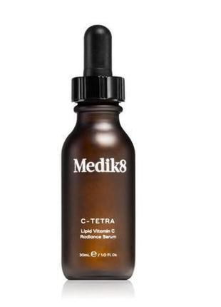 Антиоксидантна сироватка з ліпідним вітаміном із medik8 c-tetra lipid vitamin з radiance serum, 30 мл