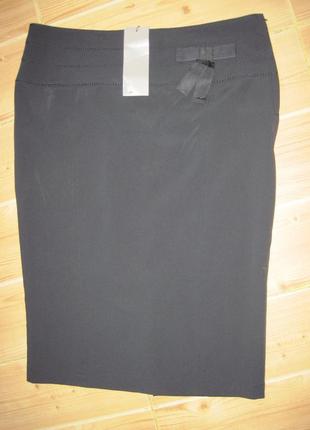 Новая черная классическая юбка "m&s" р.483 фото