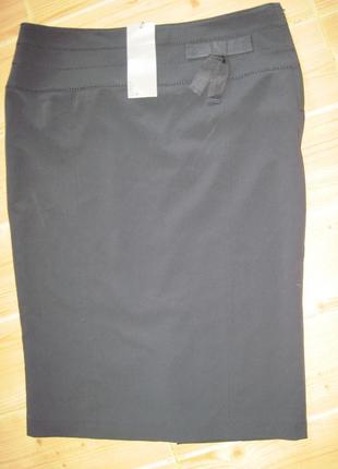 Новая черная классическая юбка "m&s" р.481 фото