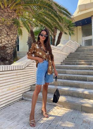 Джинсові шорти бермуди levi's