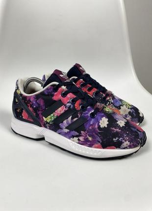 Кросівки adidas zx flux floral