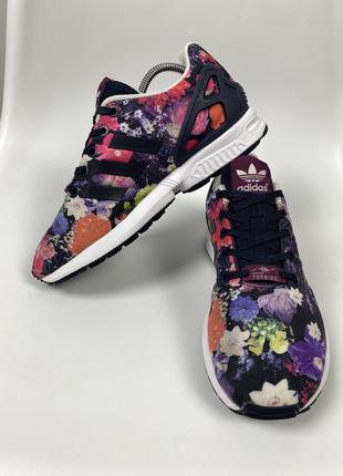 Кроссовки adidas zx flux floral5 фото