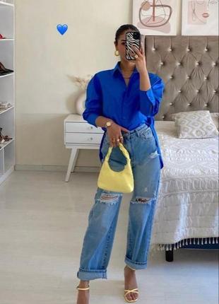 Атласная рубашка capsule рубашка прямой крой оверсайз