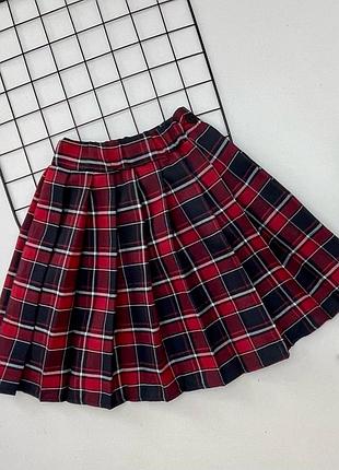 Юбочка в клетку