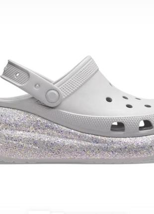 Crocs classic crush glitter clog, 100% оригинал4 фото