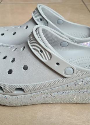 Crocs classic crush glitter clog, 100% оригинал8 фото