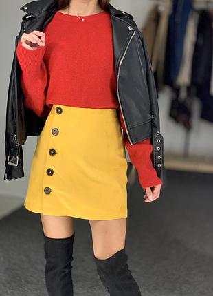 Спідниця під замш primark💛 розмір 36-38