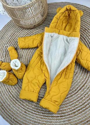 Цільний зимовий комбінезон3 фото