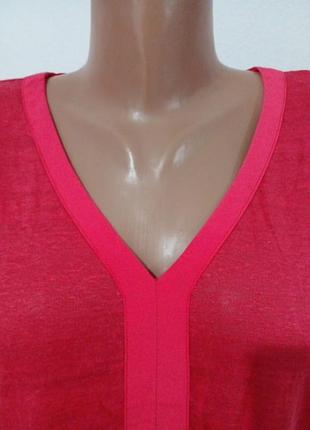 Блуза- футболка льон2 фото