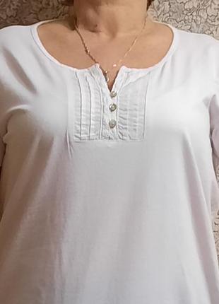 Женская  футболка – блузон marks&spencer (m&s), английский бренд2 фото