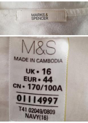 Женская  футболка – блузон marks&spencer (m&s), английский бренд3 фото