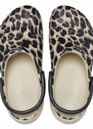 Crocs baya platform printed clog, 100% оригинал3 фото