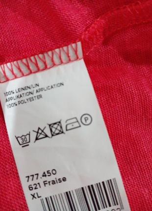 Блуза- футболка льон6 фото