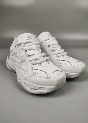 Nike m2k tekno white platinum4 фото