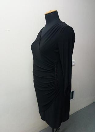 Нарядное платье трикотаж 56-58 размер.2 фото