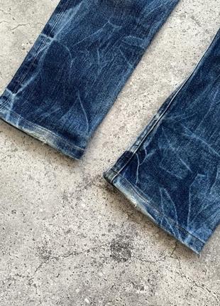 Vintage dolce & gabbana d&g jeans винтаж женские джинсы штаны брюки дольче габбана синие рваные с потертостями оригинал размер 286 фото