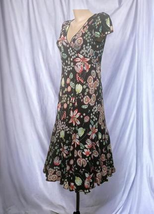 Superior, платье с цветочным принтом, италия.