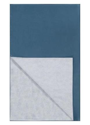 Скатерть прямоугольная livarno home, 130 х 160 см, цвет синий2 фото