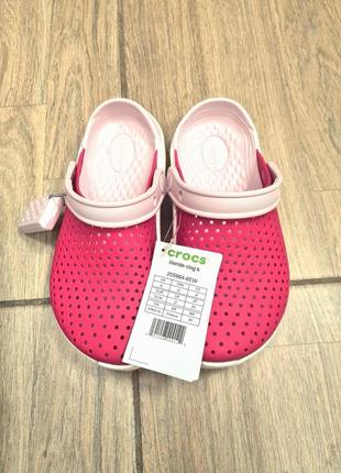 Детские crocs literide clog, 100% оригинал8 фото