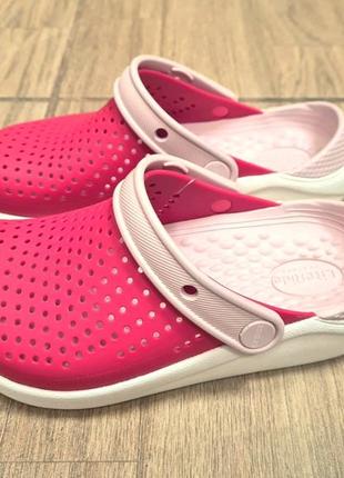 Детские crocs literide clog, 100% оригинал7 фото