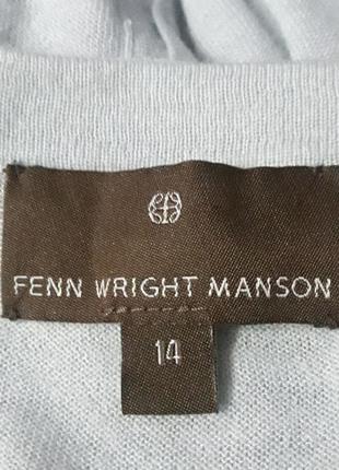 Брендовая стильная тоненькая кофта свитерик (авна, кашемир, шёлк )14 от fenn wright manson4 фото