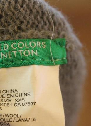 Шерстяний берет benetton6 фото