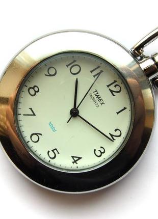 Timex крупные часы из сша на рюкзак с мощным карабином реставрация5 фото