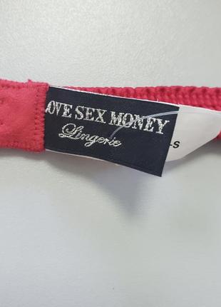 Love sex money италия белье комплект трусики бюстгальтер sm4 фото