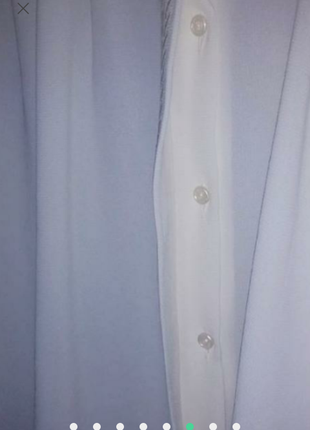 Белая блузка с кружевом винтаж6 фото