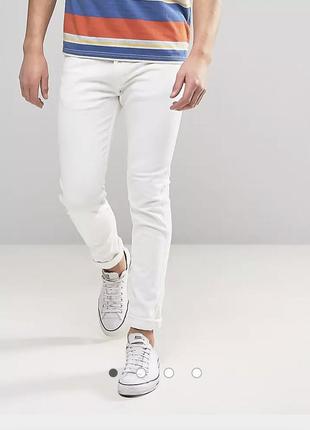 Білі джинси levi’s orange tag skinny 510