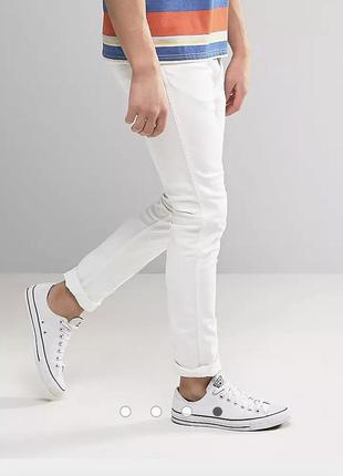 Белые джинсы levi's orange tag skinny 51010 фото