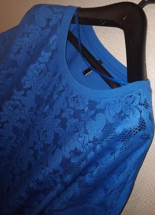 Туника, футболка, блуза супер-батал maxi blue (германия ) очень большой размер5 фото