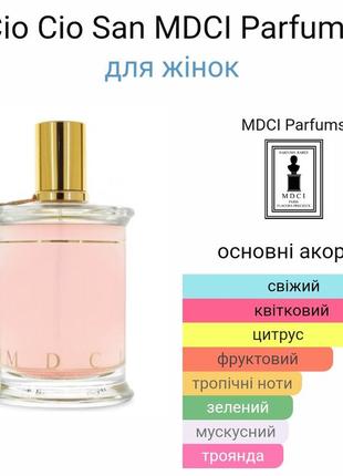 Растительный parfums mdci cio cio san7 фото